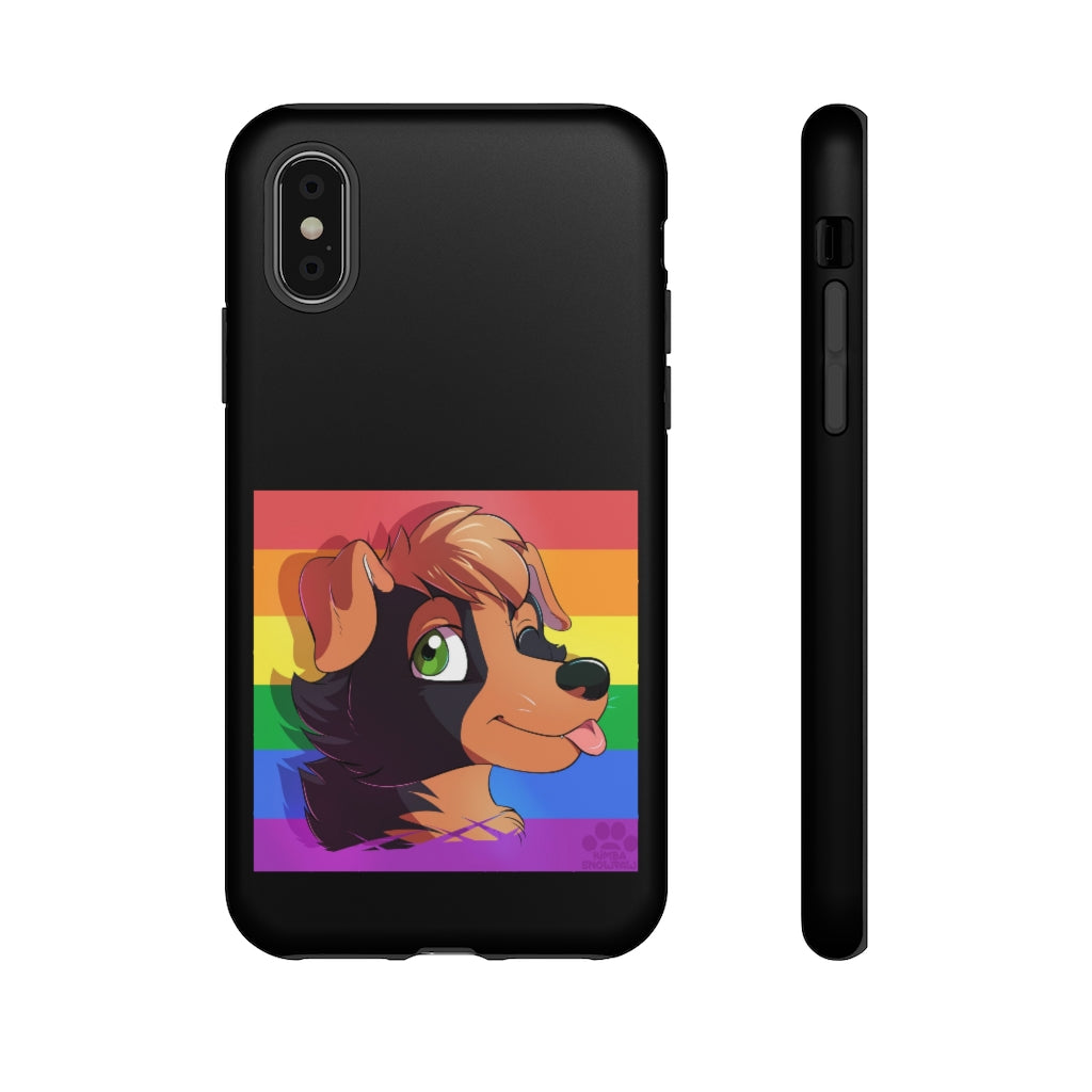 Benji Pride - Phone Case Phone Case AFLT-Benji The Beagle Productions iPhone X Matte 