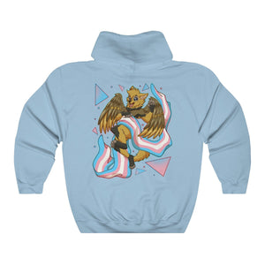 The Wolf Dragon - Hoodie Hoodie Cocoa Light Blue S 