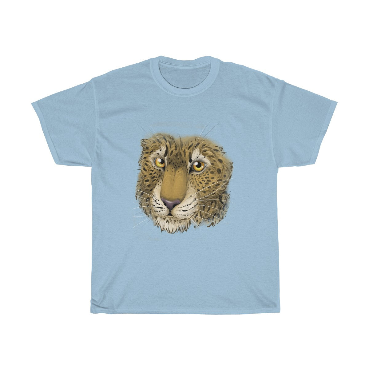 Leopard - T-Shirt T-Shirt Dire Creatures Light Blue S 