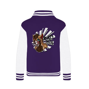 Bad Boy - Varsity Jacket Varsity Jacket Corey Coyote Purple / White XS 