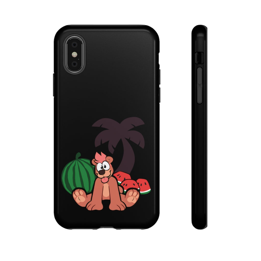 Tropical Bear - Phone Case Phone Case Motfal iPhone XS Glossy 