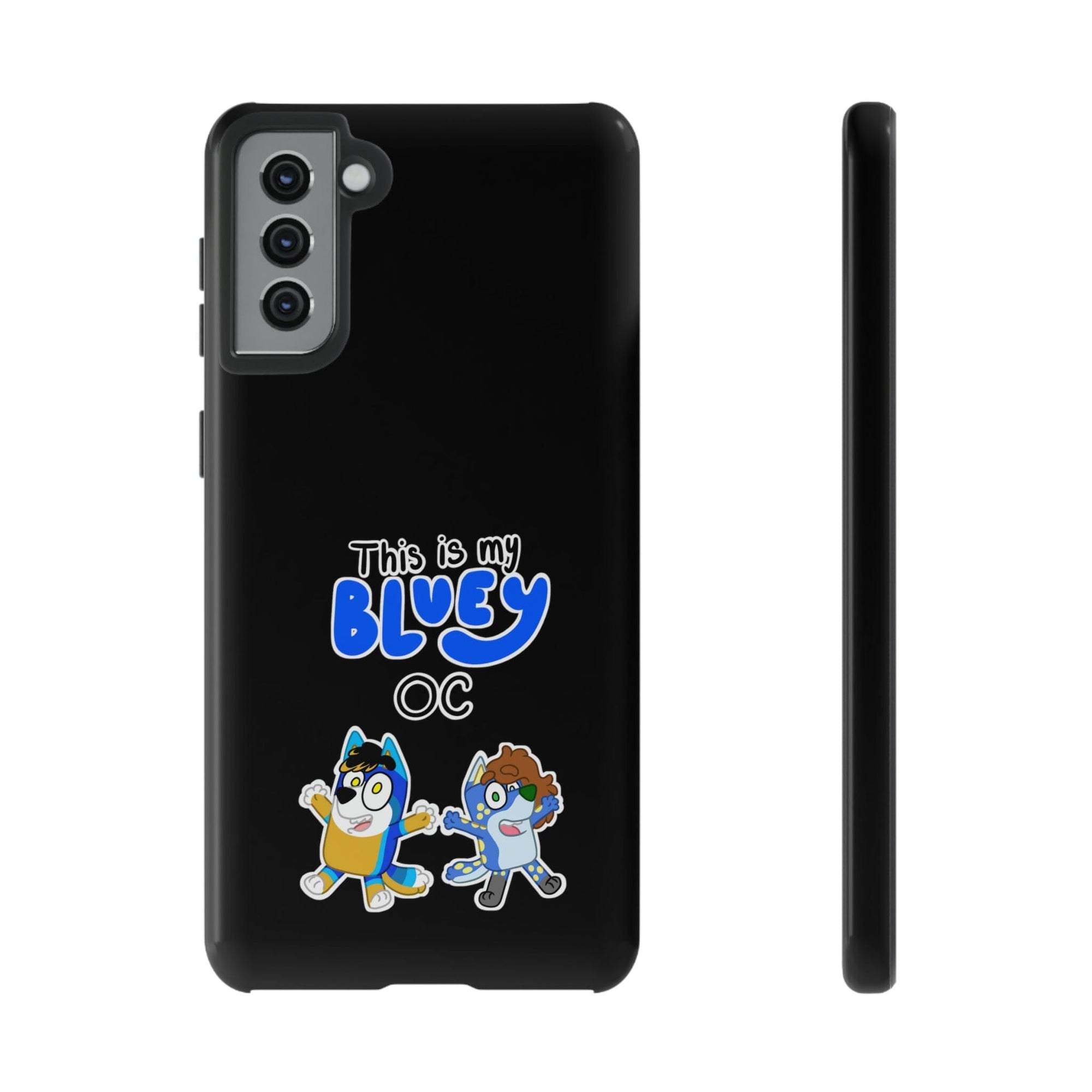 Hund The Hound - This is my Bluey OC - Phone Case Phone Case Printify Samsung Galaxy S21 Plus Glossy 