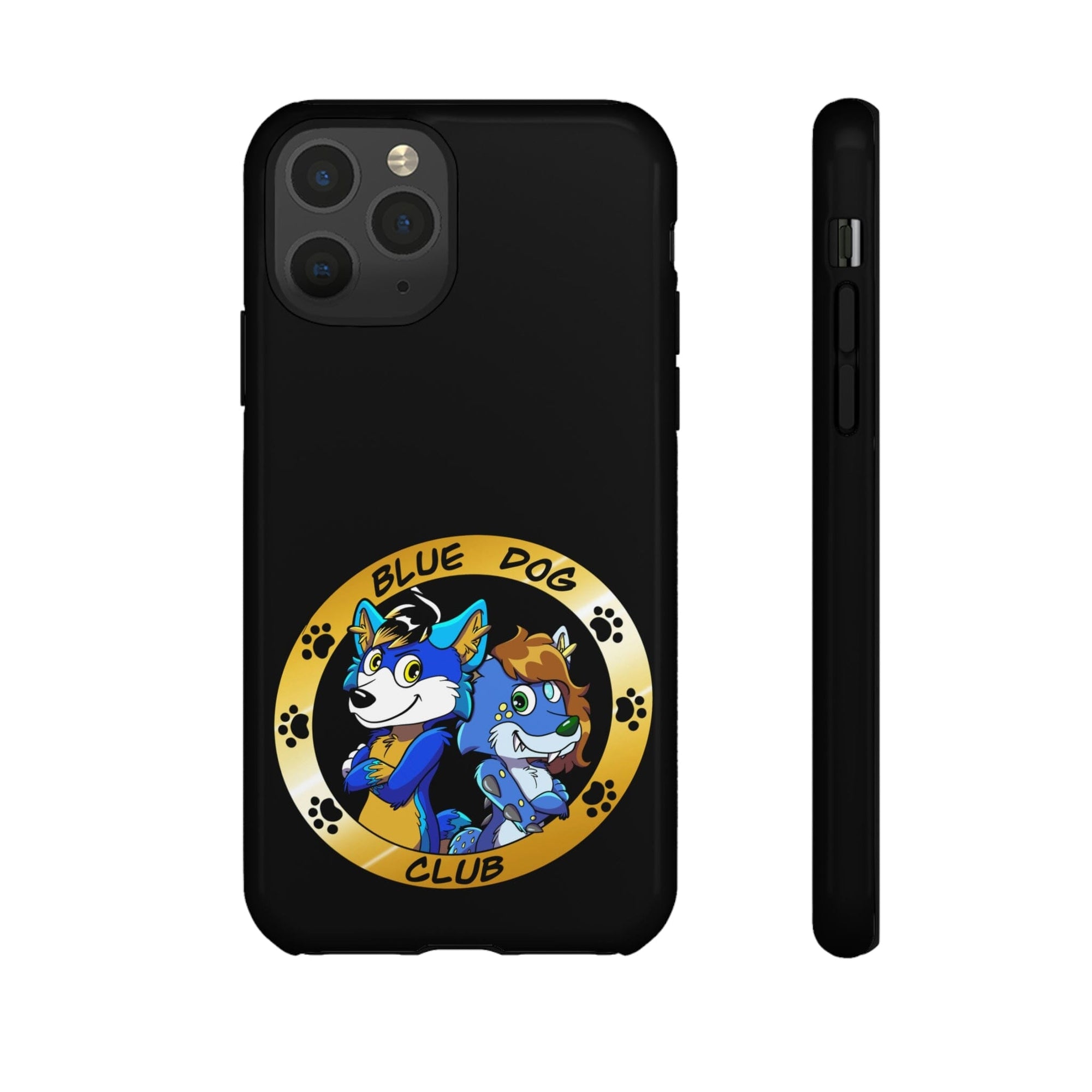 Hund The Hound - Blue Dog Club - Phone Case Phone Case Printify iPhone 11 Pro Glossy 