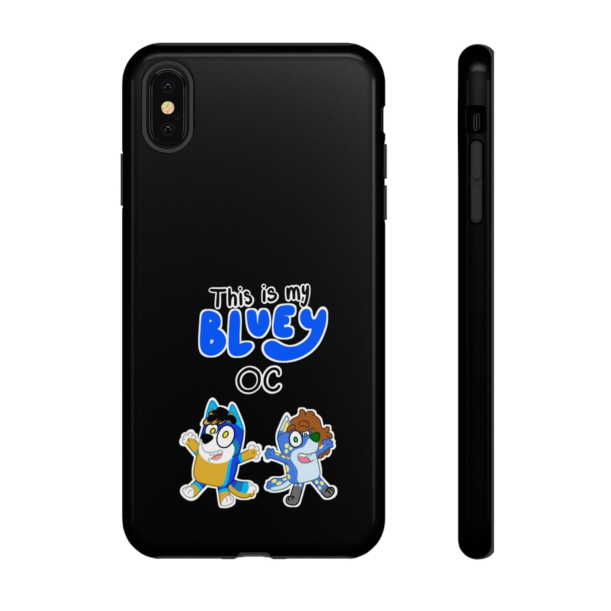 Hund The Hound - This is my Bluey OC - Phone Case Phone Case Printify iPhone XS MAX Glossy 