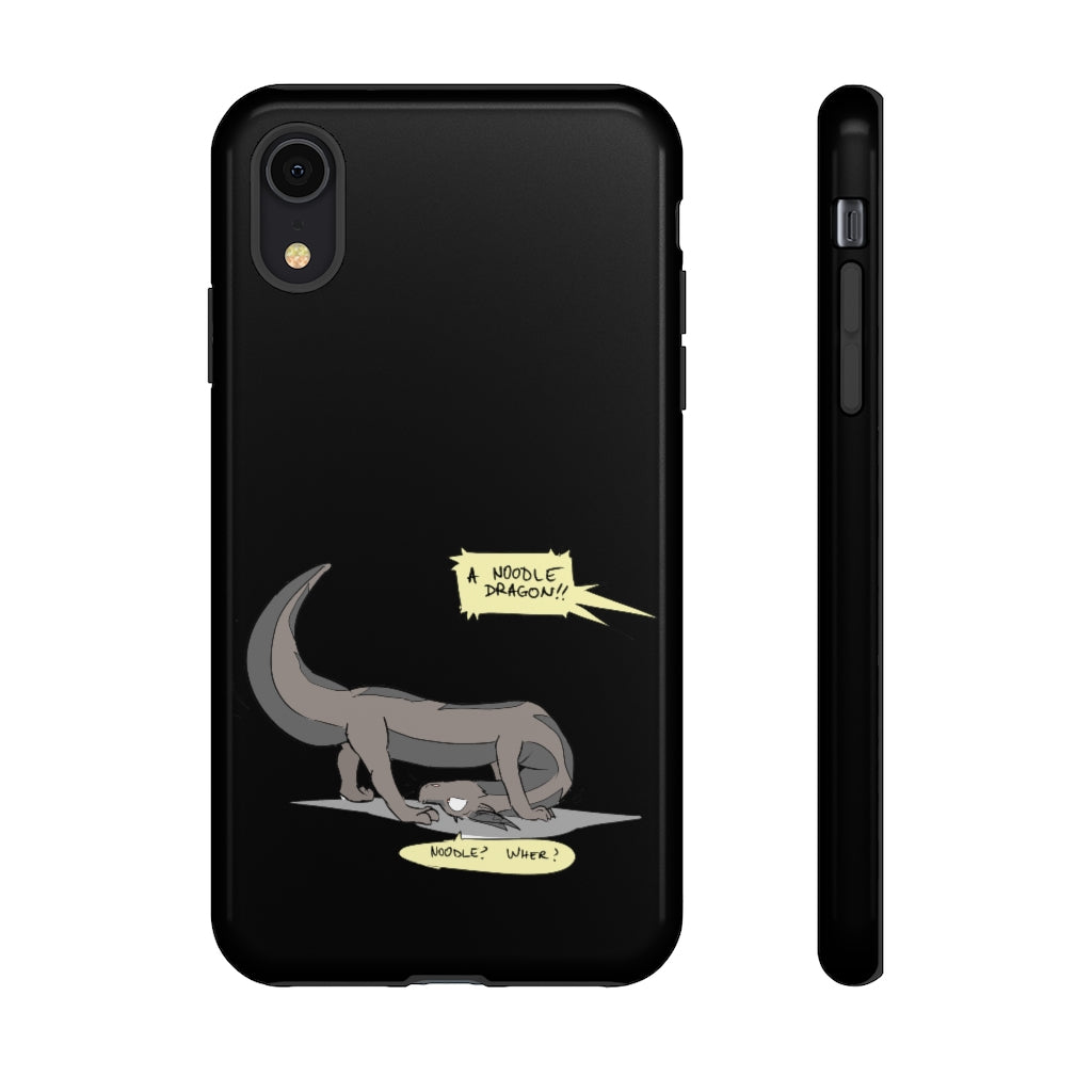 Confused Noodle Dragon - Phone Case Phone Case Zenonclaw iPhone XR Glossy 