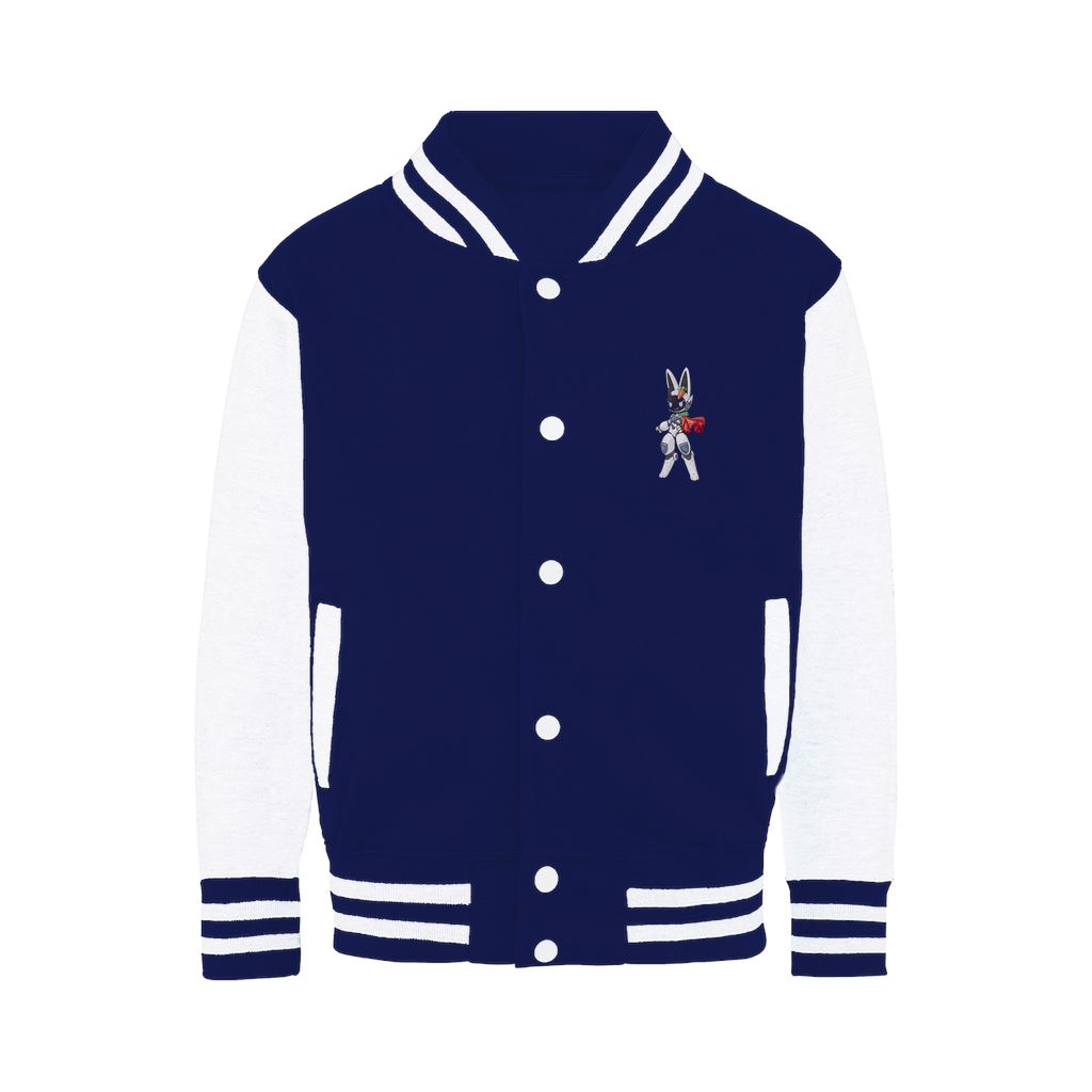 Captain Rabbizorg - Varsity Jacket Varsity Jacket Lordyan Oxford Navy / White XS 