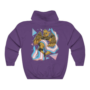 The Wolf Dragon - Hoodie Hoodie Cocoa Purple S 