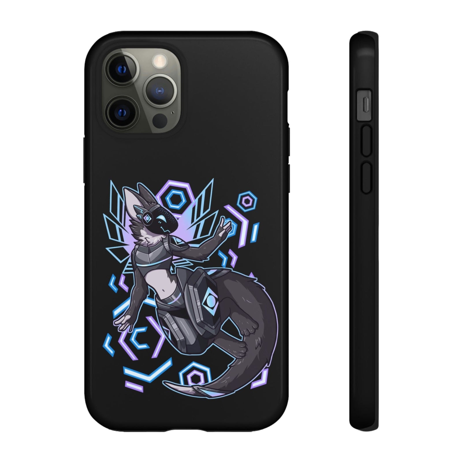 Spectrum Protogen - Phone Case Phone Case Printify iPhone 12 Pro Glossy 