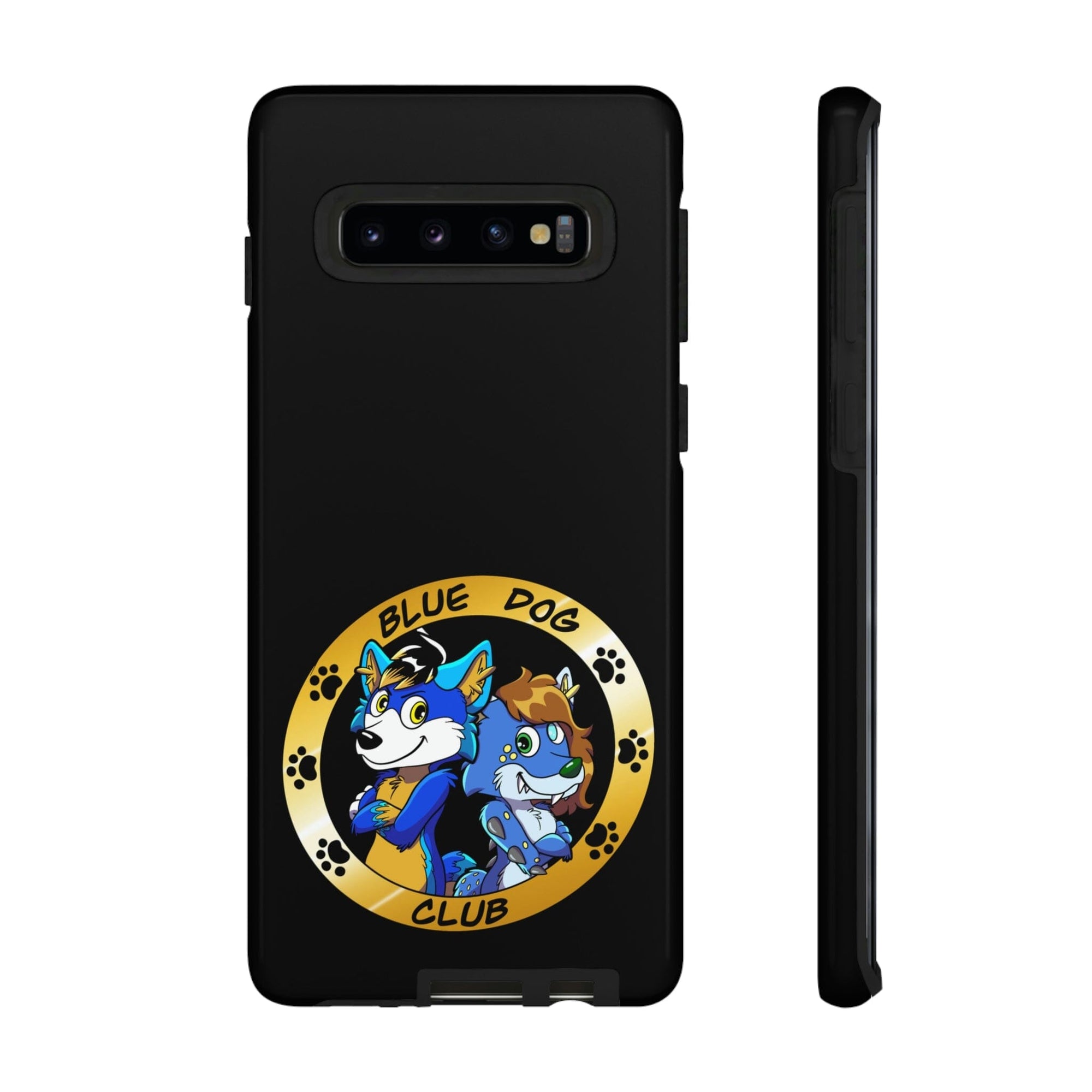 Hund The Hound - Blue Dog Club - Phone Case Phone Case Printify Samsung Galaxy S10 Glossy 