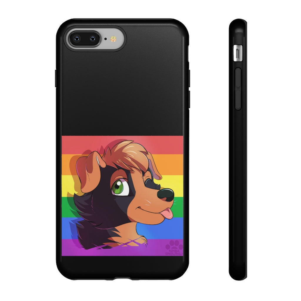Benji Pride - Phone Case Phone Case AFLT-Benji The Beagle Productions iPhone 8 Plus Glossy 