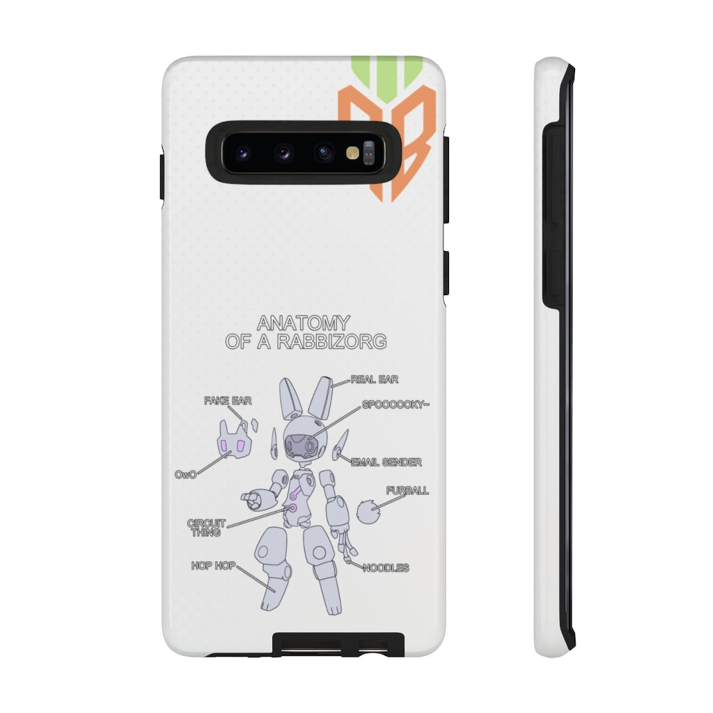 Anatomy Of a Rabbizorg - Phone Case Phone Case Lordyan Samsung Galaxy S10 Glossy 