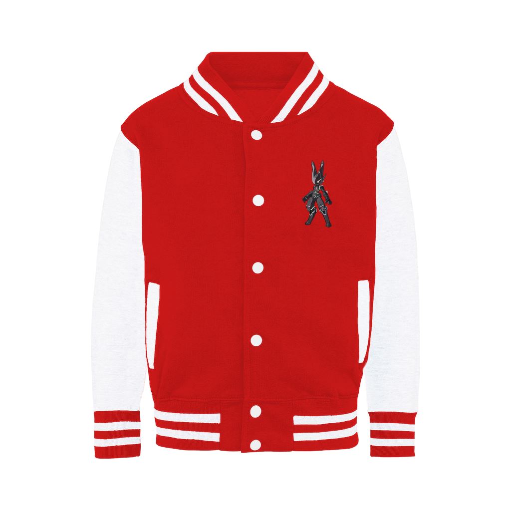 Rabbizorg Hero-Prism - Varsity Jacket Varsity Jacket Lordyan Fire Red / White XS 