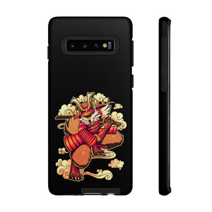 Furry Samurai by Isagu Art - Phone Case Phone Case Artworktee Samsung Galaxy S10 Matte 