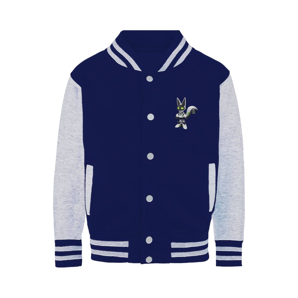 Yandroid - Varsity Jacket Varsity Jacket Lordyan Oxford Navy / Heather Grey XS 