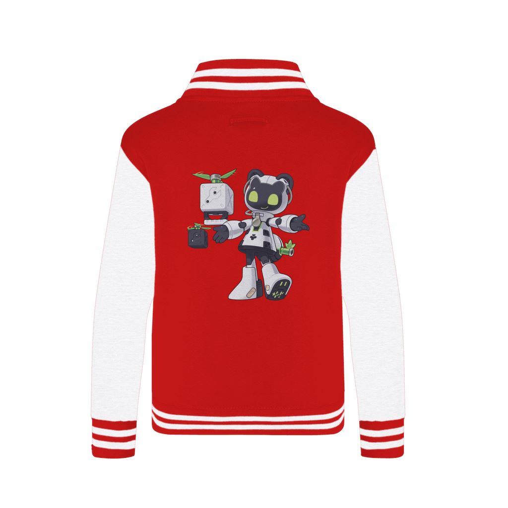 Robot Panda-Tangtang - Varsity Jacket Varsity Jacket Lordyan 