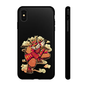 Furry Samurai by Isagu Art - Phone Case Phone Case Artworktee iPhone XS MAX Glossy 