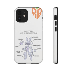 Anatomy Of a Rabbizorg - Phone Case Phone Case Lordyan iPhone 12 Mini Glossy 