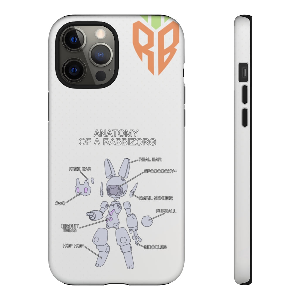 Anatomy Of a Rabbizorg - Phone Case Phone Case Lordyan iPhone 12 Pro Max Matte 