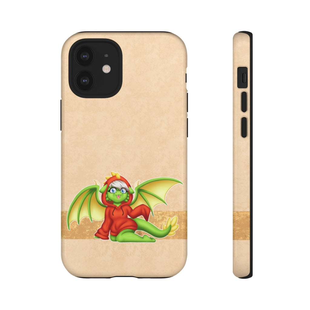 Green Hoodie Dragon by Sabrina Bolivar Phone Case Artworktee iPhone 12 Mini Glossy 
