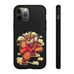 Furry Samurai by Isagu Art - Phone Case Phone Case Artworktee iPhone 12 Pro Glossy 