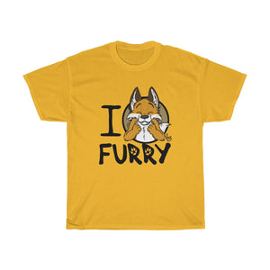 I Fox Furry - T-Shirt T-Shirt Paco Panda Gold S 