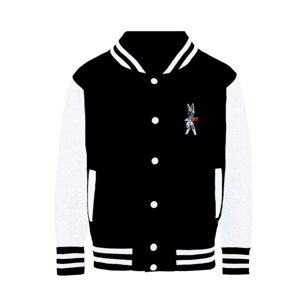 Captain Rabbizorg - Varsity Jacket Varsity Jacket Lordyan Black / White XS 