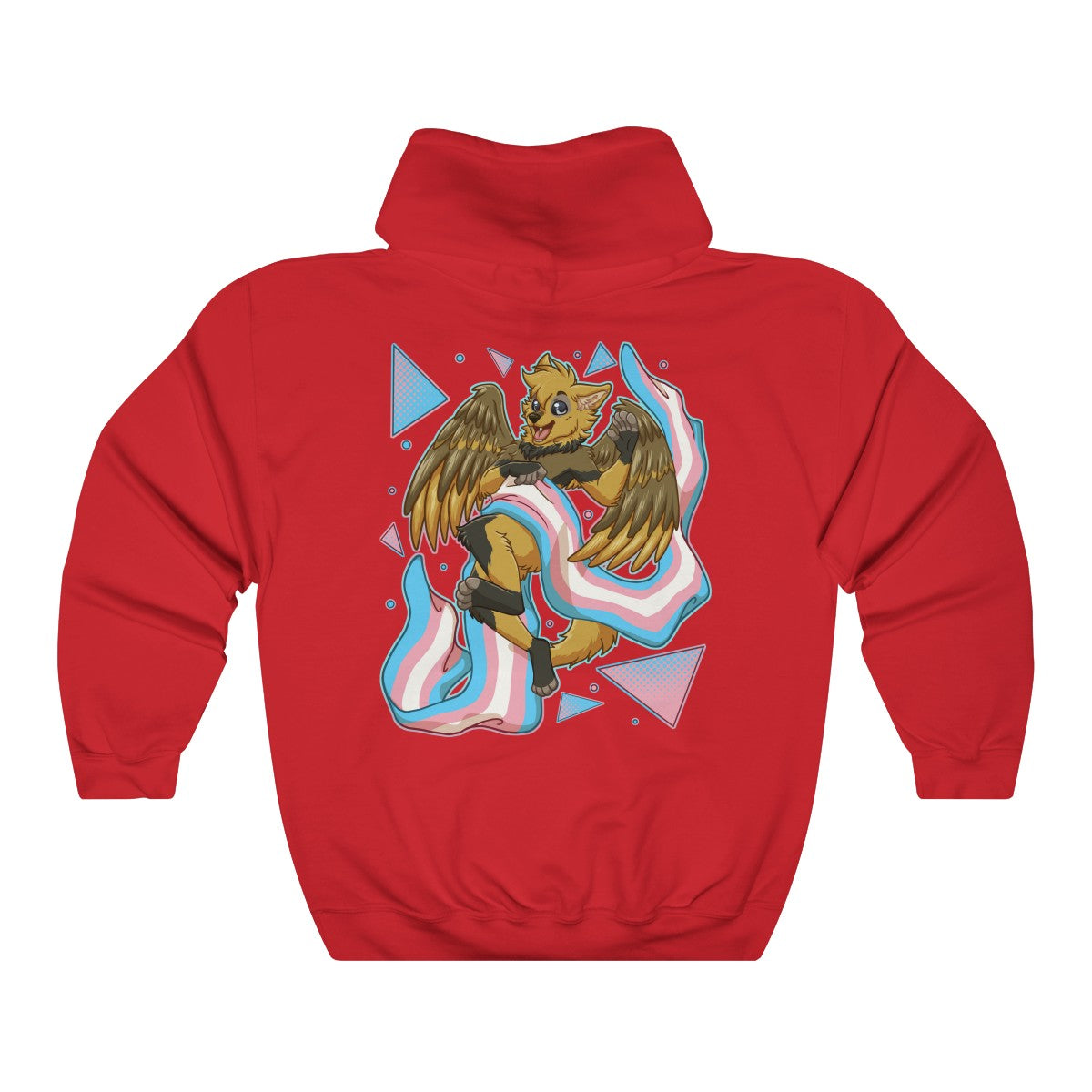 The Wolf Dragon - Hoodie Hoodie Cocoa Red S 