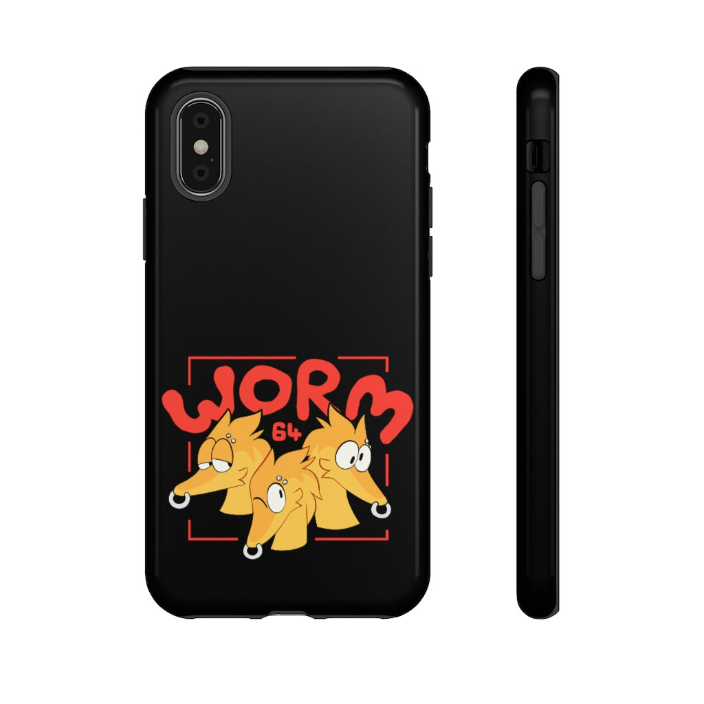 Worm 64 - Phone Case Phone Case Motfal iPhone XS Glossy 
