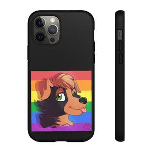 Benji Pride - Phone Case Phone Case AFLT-Benji The Beagle Productions iPhone 12 Pro Matte 