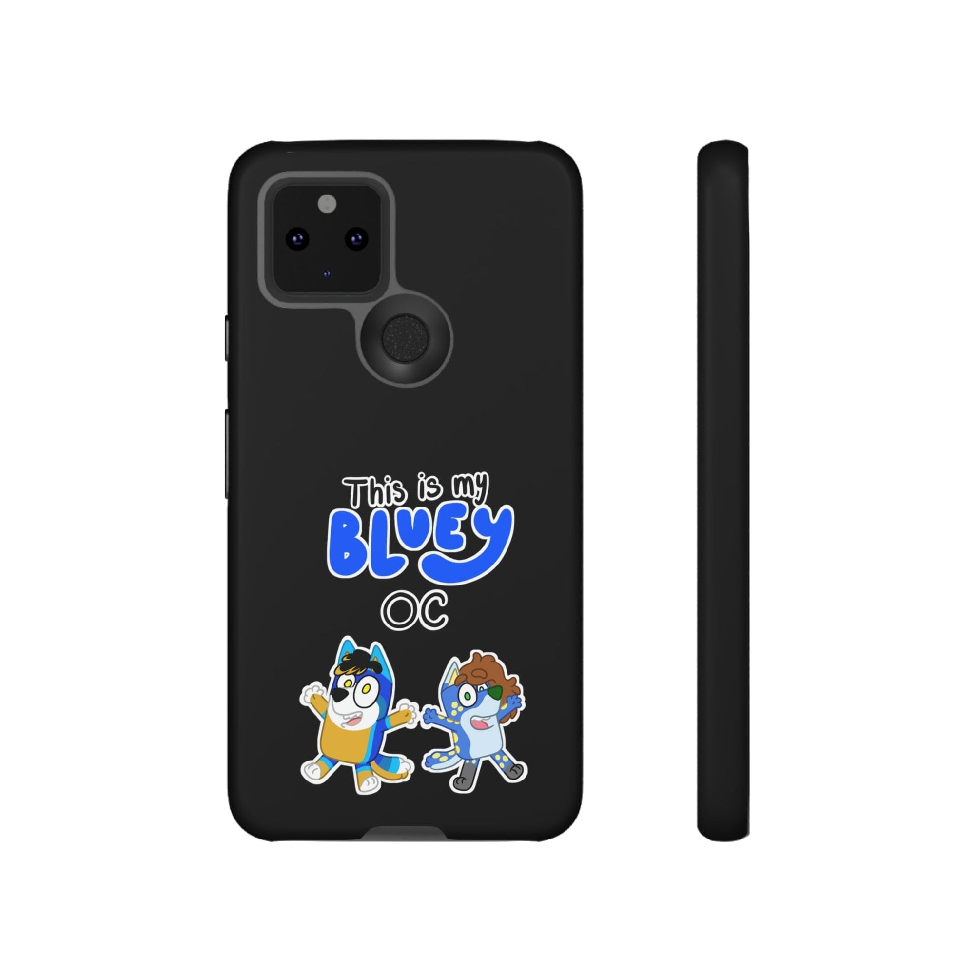 Hund The Hound - This is my Bluey OC - Phone Case Phone Case Printify Google Pixel 5 5G Matte 