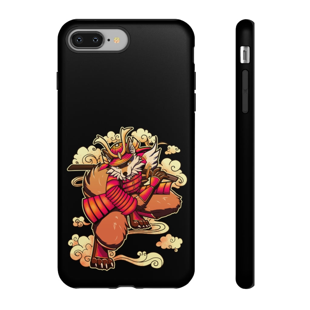 Furry Samurai by Isagu Art - Phone Case Phone Case Artworktee iPhone 8 Plus Matte 