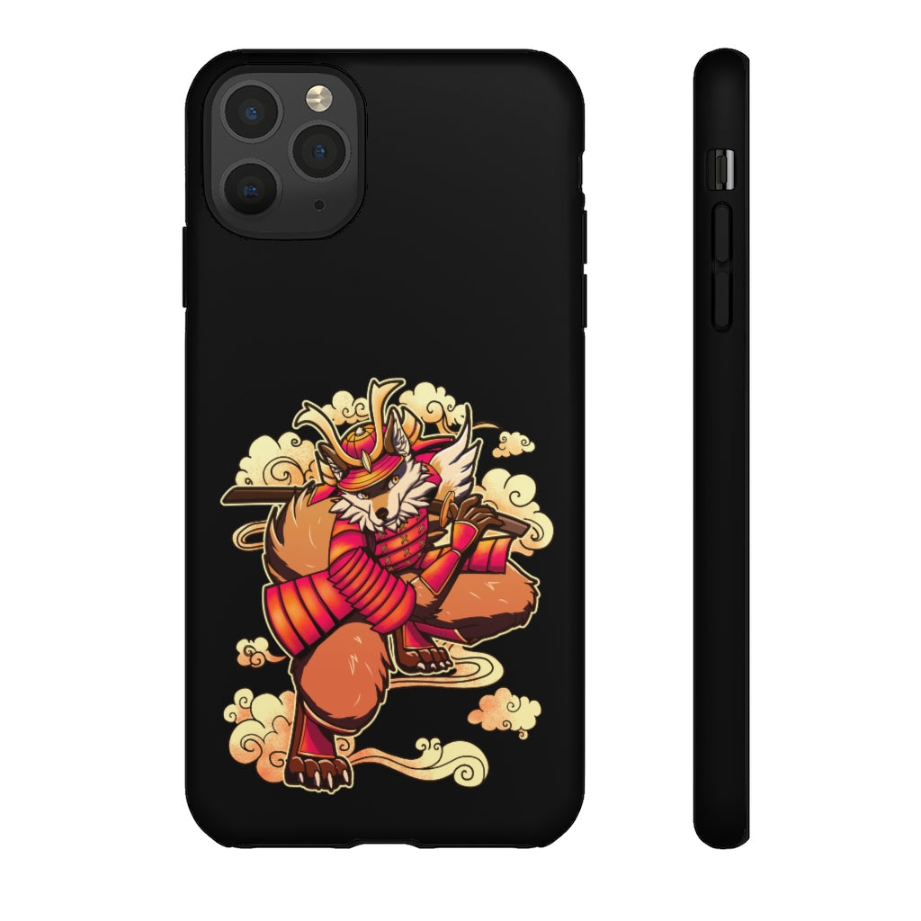 Furry Samurai by Isagu Art - Phone Case Phone Case Artworktee iPhone 11 Pro Max Matte 