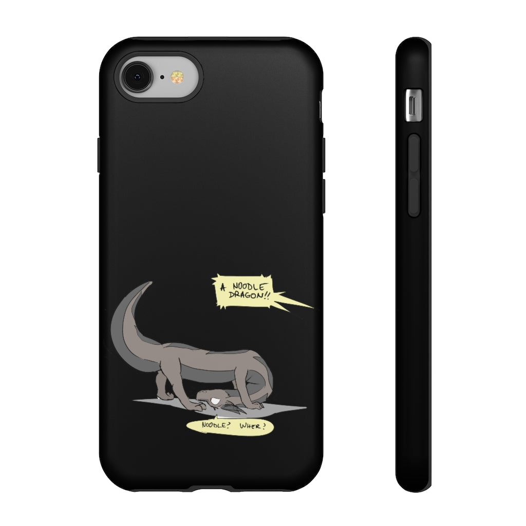 Confused Noodle Dragon - Phone Case Phone Case Zenonclaw iPhone 8 Matte 
