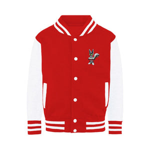 Yandroid - Varsity Jacket Varsity Jacket Lordyan Fire Red / White XS 
