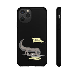 Confused Noodle Dragon - Phone Case Phone Case Zenonclaw iPhone 11 Pro Glossy 