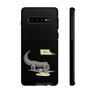 Confused Noodle Dragon - Phone Case Phone Case Zenonclaw Samsung Galaxy S10 Matte 