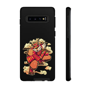 Furry Samurai by Isagu Art - Phone Case Phone Case Artworktee Samsung Galaxy S10 Glossy 