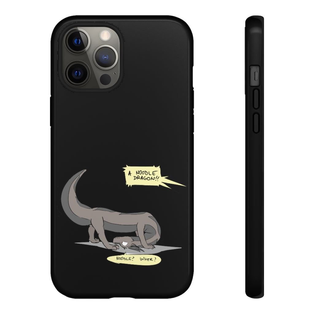 Confused Noodle Dragon - Phone Case Phone Case Zenonclaw iPhone 12 Pro Max Glossy 