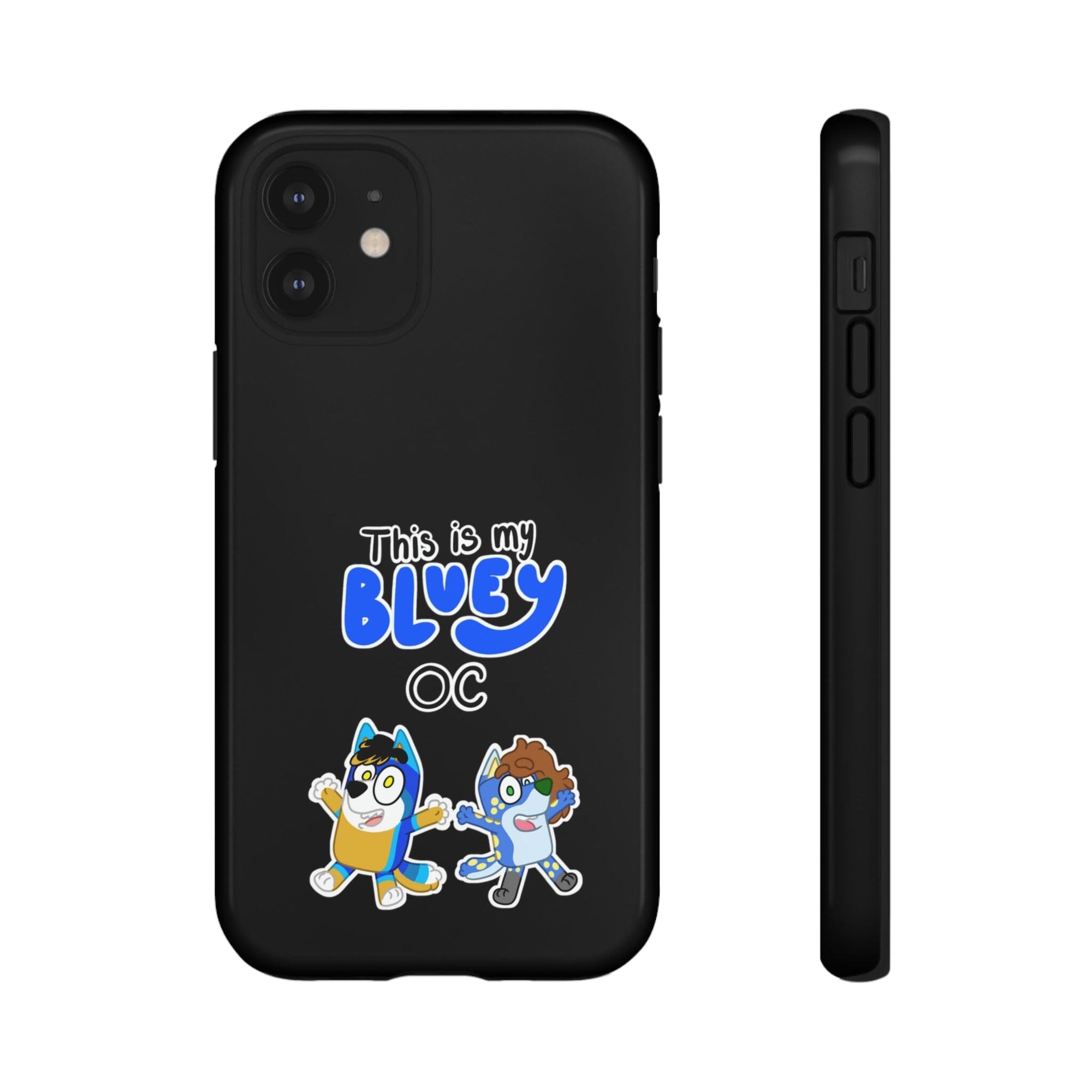 Hund The Hound - This is my Bluey OC - Phone Case Phone Case Printify iPhone 12 Mini Glossy 