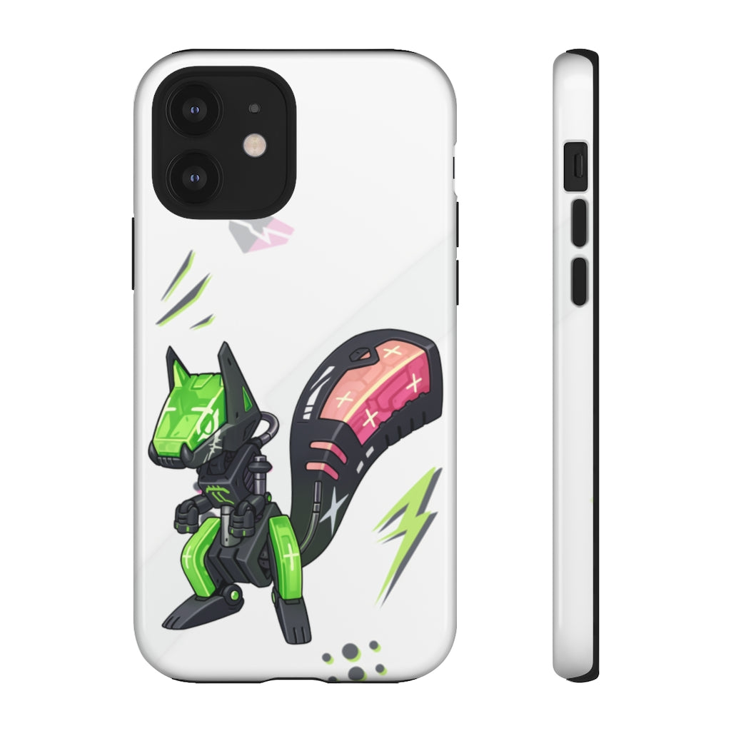 Robot Squirrel - Phone Case Phone Case Lordyan iPhone 12 Glossy 