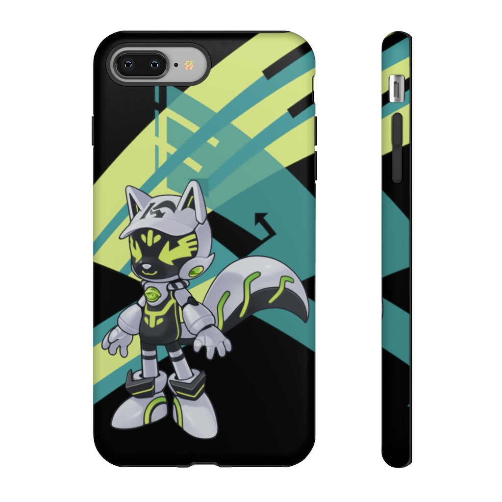 Robot Kitsune-Kyubit - Phone Case Phone Case Lordyan iPhone 8 Plus Matte 