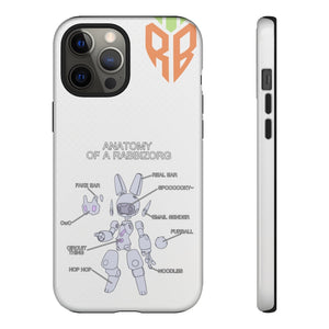 Anatomy Of a Rabbizorg - Phone Case Phone Case Lordyan iPhone 12 Pro Max Glossy 