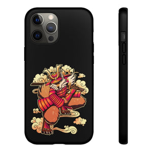 Furry Samurai by Isagu Art - Phone Case Phone Case Artworktee iPhone 12 Pro Max Matte 