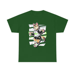 Agender Pride Luca Coyote - T-Shirt T-Shirt Artworktee Green S 