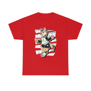 Agender Pride Luca Coyote - T-Shirt T-Shirt Artworktee Red S 