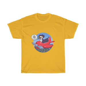 Airplane Dog Wisdom - T-Shirt T-Shirt Paco Panda Gold S 