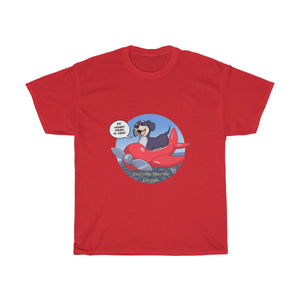 Airplane Dog Wisdom - T-Shirt T-Shirt Paco Panda Red S 