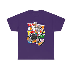 Ally Pride Marcus Wolf - T-Shirt T-Shirt Artworktee Purple S 