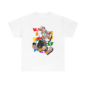 Ally Pride Marcus Wolf - T-Shirt T-Shirt Artworktee White S 