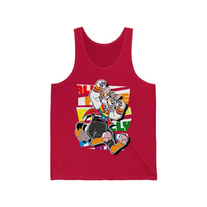 Ally Pride Marcus Wolf - Tank Top Tank Top Artworktee Red XS 